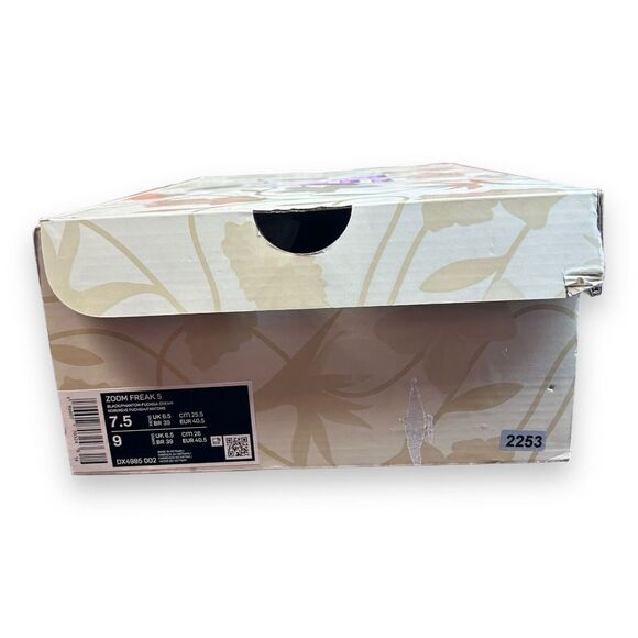 Nike Zoom Freak 5 Basketball Shoes DX4985 002 Black Giannis Men's Size 7.5 - Picture 9 of 9